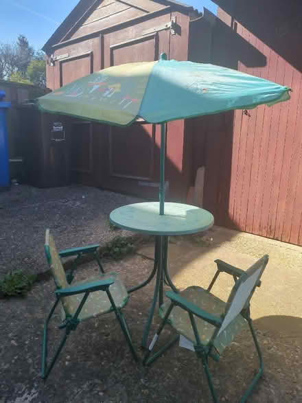 Photo of free Child's table and chairs (Orgreave S13) #1