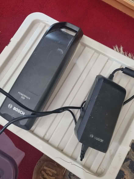 Photo of free Bosch e-bike battery and charger (Great Torrington EX38) #1