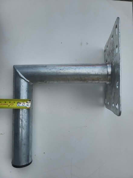 Photo of free Sturdy galvanised right angle antenna/satellite dish bracket (Highworth SN6) #3