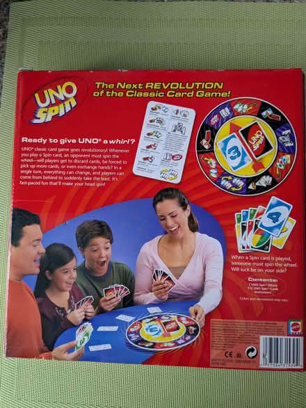 Photo of free Uno spin game (Beulah Hill SE19) #2