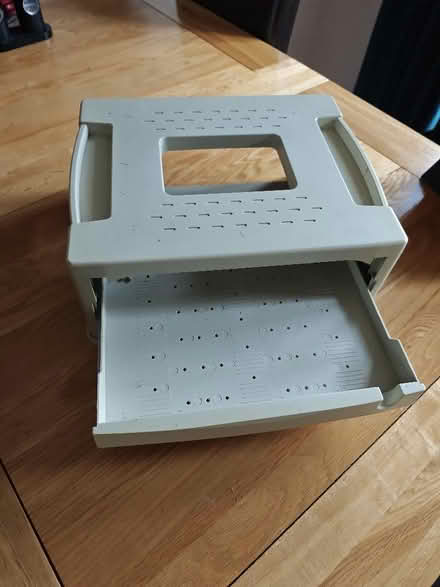 Photo of free Monitor stand with drawer (Bordon GU35) #3