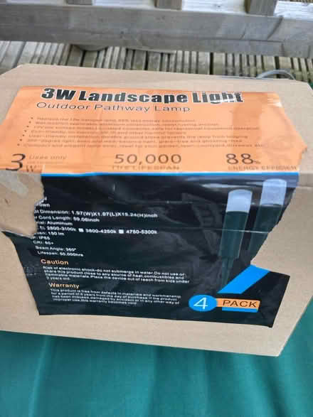 Photo of free Outdoor lights brand new, wired (St James’s Square, Bath) #1