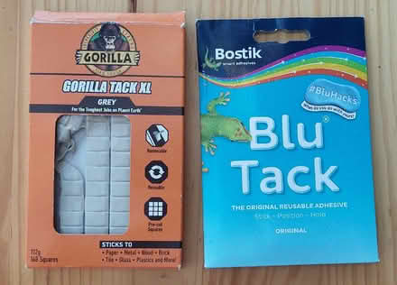 Photo of free Gorilla Tack & Blue Tack (Cogenhoe NN7) #1