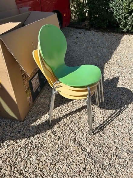 Photo of free 4x dining chairs (Uffington SN7) #1