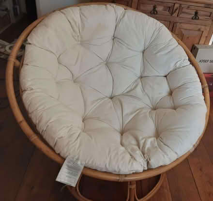 Photo of free Large, comfortable basket chair (Jericho OX2) #2