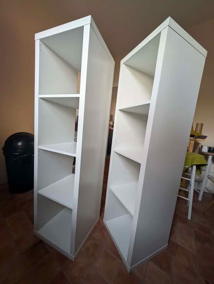 Photo of free 2x KALLAX Shelving unit, white, 42x147 cm (Teddington TW11) #1