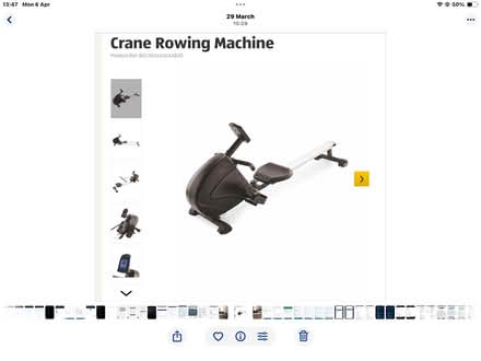 Photo of free Computerised rowing machine (Lostock Hall PR5) #2