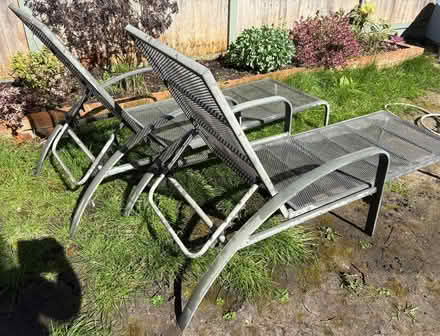Photo of free Two metal sun loungers (Buckhurst Hill IG9) #3