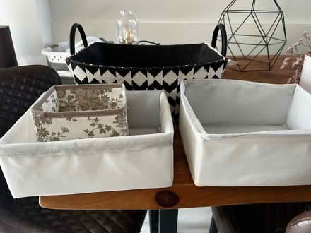 Photo of free Assortment of storage basket (Queens Park) #1