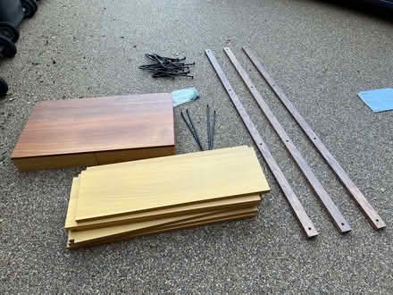 Photo of free MADE wall-mounted desk and shelving (Fordwich SG14) #1