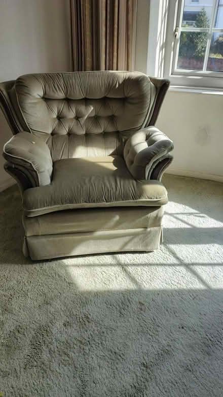 Photo of free Sofa, chairs, TV cabinet (Marshside, Southport PR9) #3