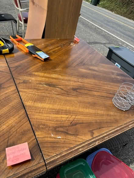 Photo of free Sturdy Retro Dining Table (Near PLU, Parkland) #2