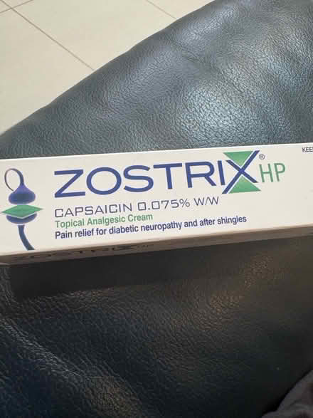 Photo of free zostrix cream: diabetes neuropathy (north canberra) #1
