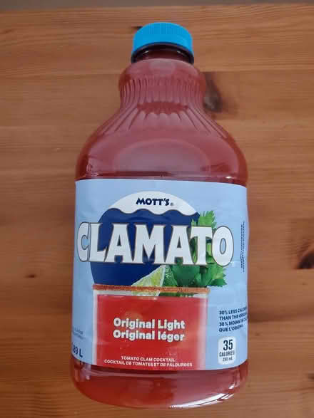 Photo of free Clamato juice BB April 2 2026 (Near Experimental Farm) #1