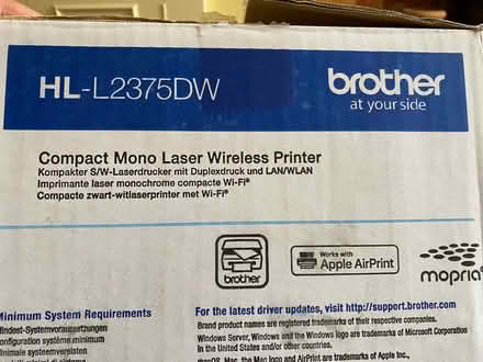 Photo of free Black & white A4 laser printer (Patcham BN1) #3