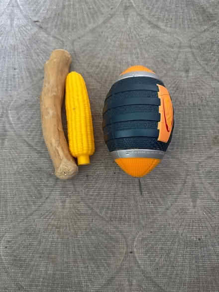 Photo of free 3 dog toys (CR7) #1