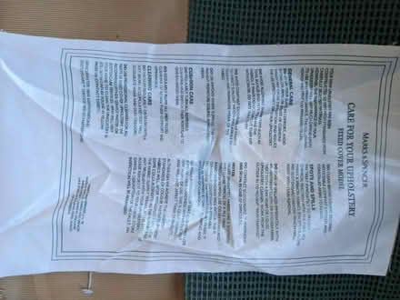 Photo of free 2 seater sofa (M&S) (Meersbrook S8) #2