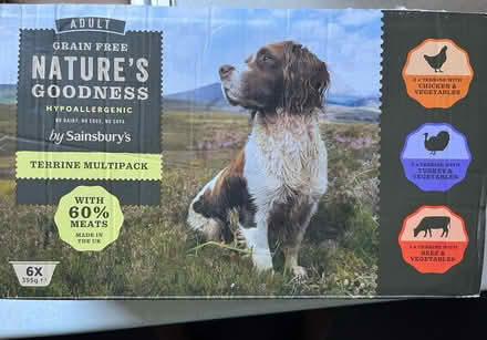 Photo of free Sainsbury’s Beef dog food trays (St James’s Square, Bath) #1