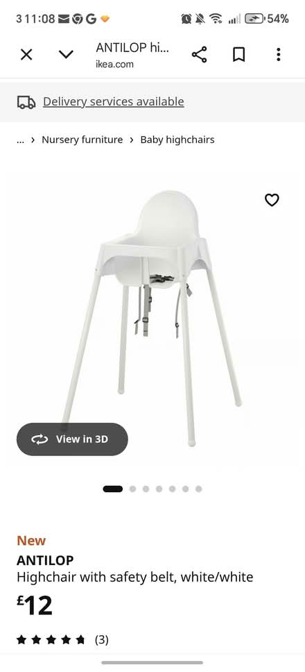 Photo of free IKEA highchair (Maidstone, ME15) #1