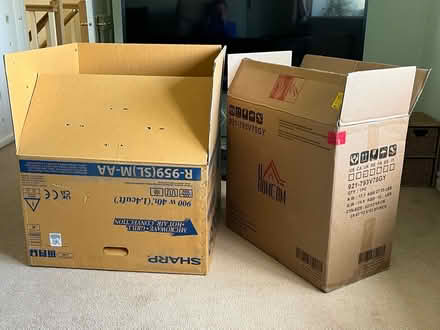 Photo of free 2 Huge Boxes (Studley B80) #1