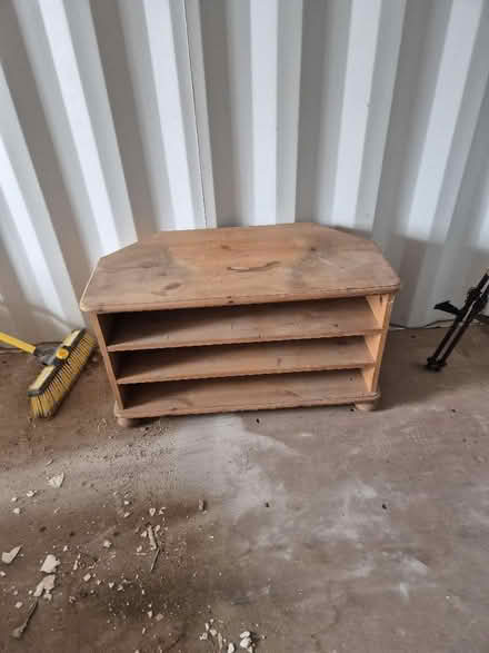 Photo of free Wooden TV unit (Halford SY7) #1