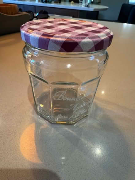 Photo of free Bonne maman jam jars x8 (Goffs oak EN7) #1