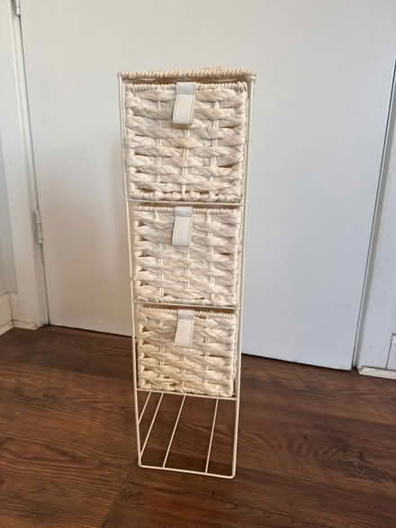 Photo of free White storage unit (Silvertown E16) #1