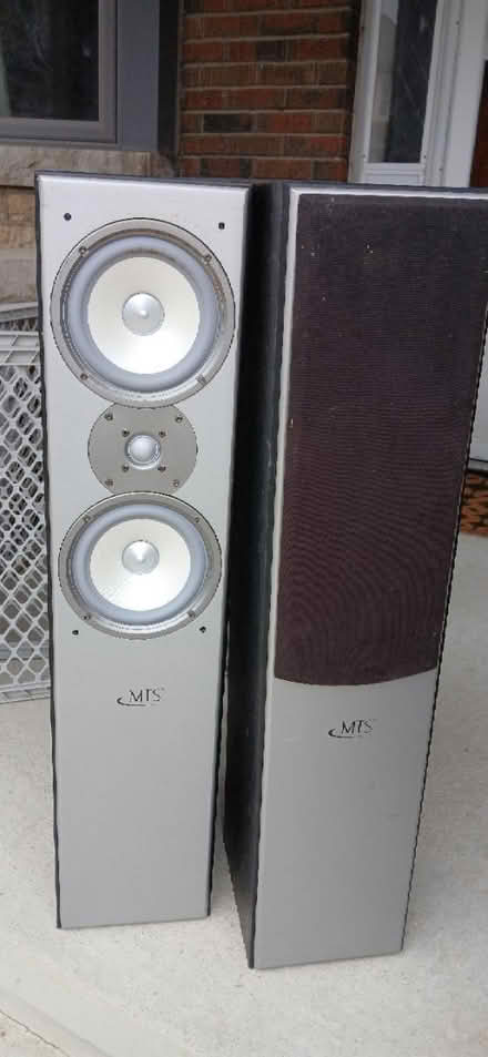 Photo of free Two Stand-up Speakers (Bloor St. & Jane St) #1