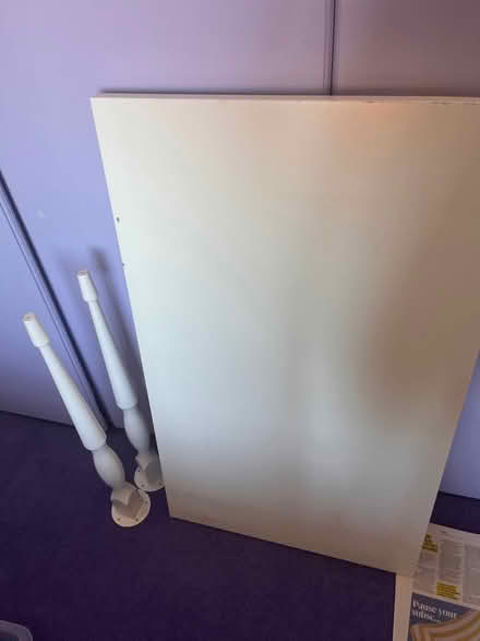 Photo of free IKEA white table (Moorfields BA2) #1