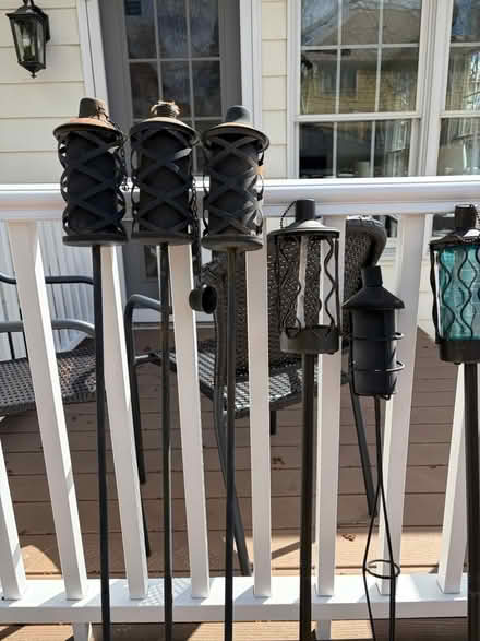 Photo of free Metal Tiki torches (Belmont, MA) #3