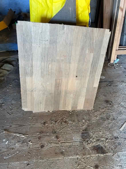 Photo of free Wooden kitchen work surface pieces (Gardeners Green RG40) #1