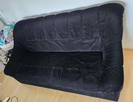 Photo of free black sofa 3 seater (Bermondsey SE16) #2