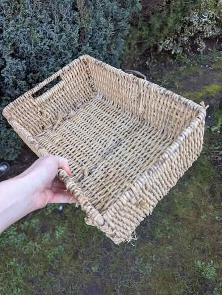 Photo of free Wicker basket (Matlock DE4) #1