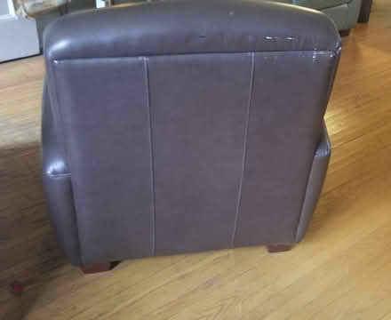 Photo of free Leather Chair brown (Annex) #2