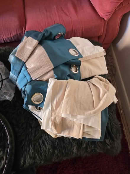 Photo of free Pair of curtains (Swindon Village GL51) #1