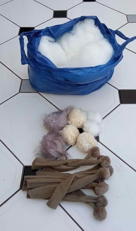 Photo of free Pom poms and padding (east twickenham) #1
