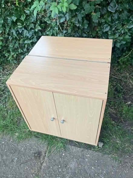 Photo of free Storage cupboard, cube or upright (Peterhouse Mews CB4) #1