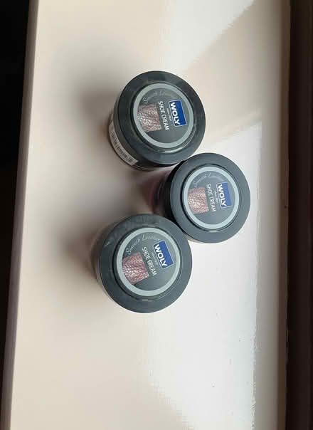 Photo of free Three pots of shoe cream (corley) #1