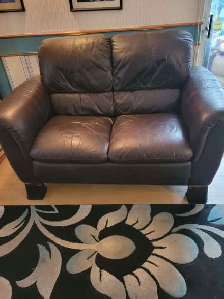 Photo of free Brown sofas x2 (Southfields NN3) #1
