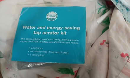 Photo of free water and energy saving tap aerator kit - thames water (Lewisham SE13) #2