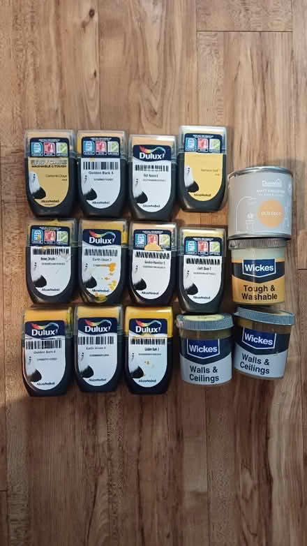 Photo of free Yellow paint samples (Sk4) #1
