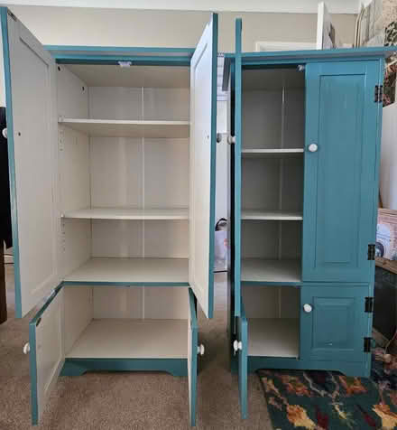 Photo of free Pair of painted cabinets (Curdridge) #3