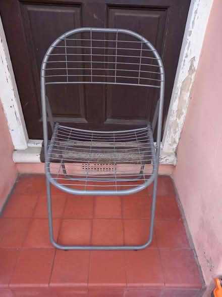 Photo of free Metal chair (Roundhill area brighton) #1