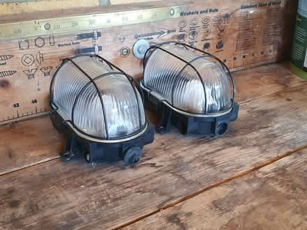 Photo of free Two bulkhead type light fittings (Kidlington OX5) #1
