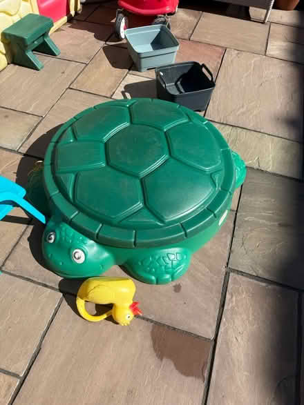 Photo of free Little tikes covered sandpit (Batley WF17) #1