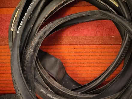 Photo of free 8 650b bicycle tyres (Haddenham CB6) #2
