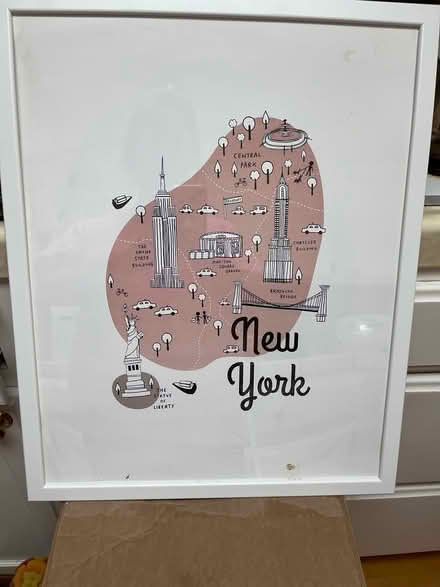 Photo of free Ikea hanging art (Saratoga downtown) #1