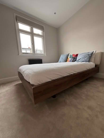 Photo of free Double bed with mattress (TW9) #4