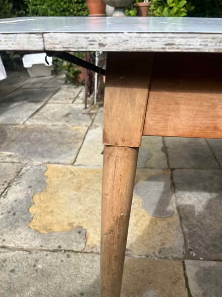 Photo of free 1950’s’60’s kitchen table (Dundrum) #3