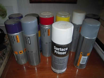 Photo of free 10 Cannisters of Spray Paint (Maidenhead SL6) #1